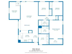 Detailed floor plan and measurements are approximate; buyer to verify all information.