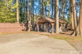 Covered Kennel, or remove for more covered parking