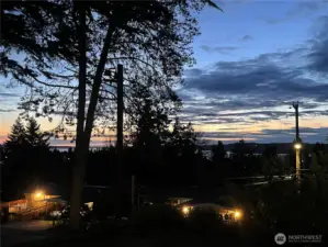 Great views in the evening!