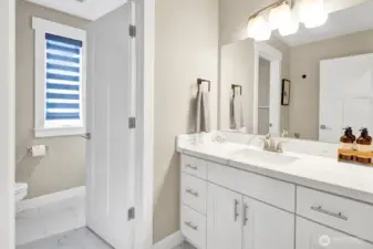 Hall bathroom