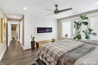 custom electric fireplace