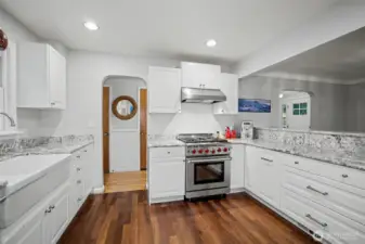 Stainless steel appliances are all included in the sale of the home.