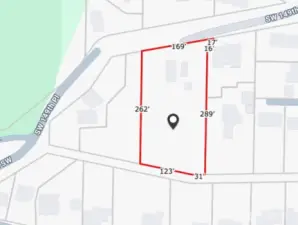 Approximation of lot layout.