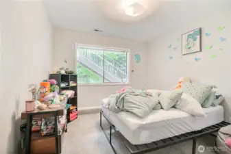 Downstairs 2nd bedroom. This level is also ground-floor level.