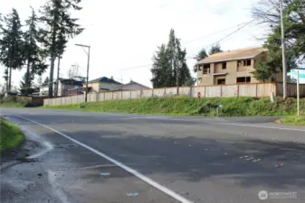 New built across the street
