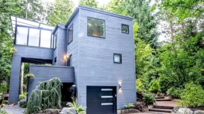 Built by Daffron, known for crafting distinctive homes that harmonize with natural surrounding and sustainable, quality materials.
