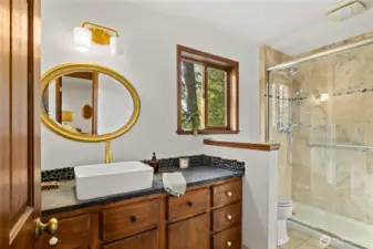 Main floor bathroom