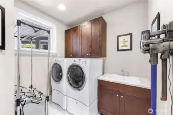 main floor laundry