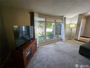 Living Room with Real Wood flows to Kitchen Entrance Xlarge Foyer