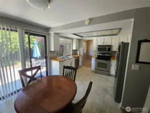 2nd Dining Option in Kitchen