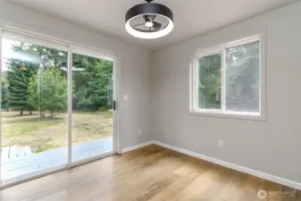 Informal eating area in Kitchen