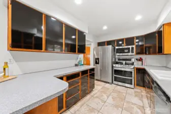 Plenty of counter space for cooking and entertaining!