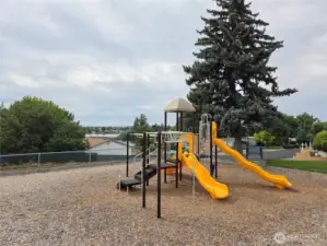 Neighborhood park minutes from the house.