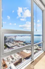 Breathtaking views from the unit.