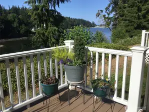 View of the bay and the Marina from the deck  Sellers picture