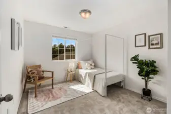 4th bedroom upstairs.