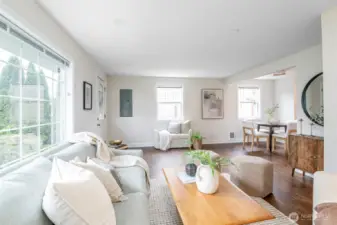 Open, welcoming layout perfect for cozy nights or hosting friends.