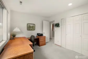 This room could easily finish out as a 4th bedroom, or makes the perfect home office.