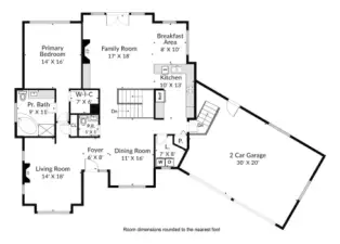 Main Level Floorplan