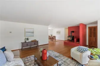 Living Room to Dining Area