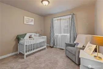 Bedroom three is also a good sized room