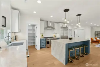 Large walk-in pantry