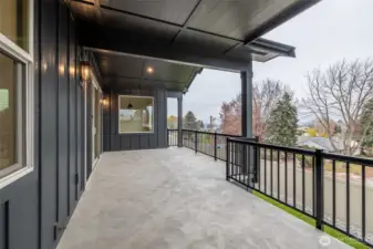 Spacious Deck with Eastern Views!