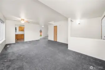 From room looking into home.  Coat closet to the right