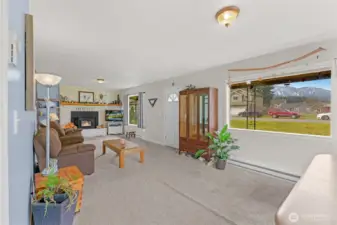Main living area looking back towards front door
