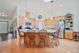 Gather around everyone! Dinner's almost ready!