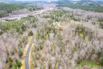 Perfect location at the end of the road.