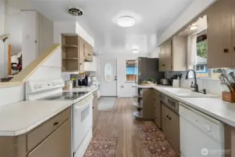 Eat in kitchen with tons of natural light