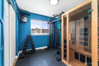 3rd bedroom-used as gym currently