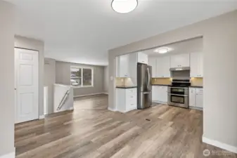 Dining/Kitchen/Living