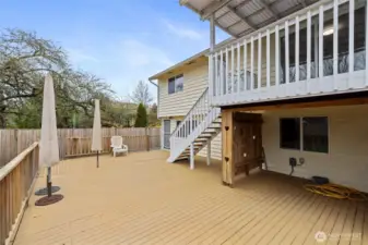 Back deck
