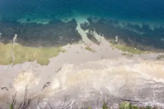 Oyster beds included with the property