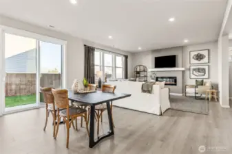 Photo not of actual home. This is our model home in the community of the same plan and style.