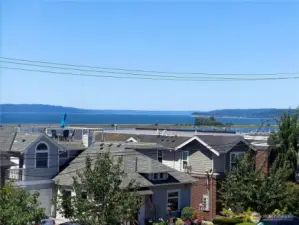 Sound view from upstairs.