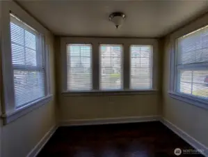 Kitchen dining area.