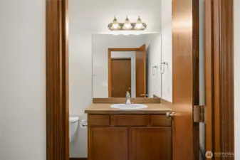 Main floor powder room