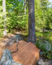 Outdoor shower
