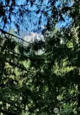 Mountain view from deck