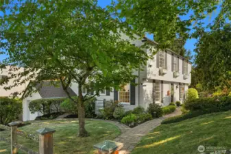 Picturesque home on a spacious 7500 sq ft lot.