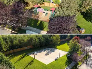 Parks and playgrounds within the Horizon West community in North Gig Harbor offering open green spaces, play areas, and walking paths—perfect for families and outdoor recreation in this gated neighborhood.