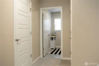 Dedicated laundry room