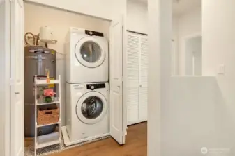 New washer and dryer.  New hot water tank.