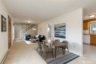 Front room - fresh interior paint throughout the home!