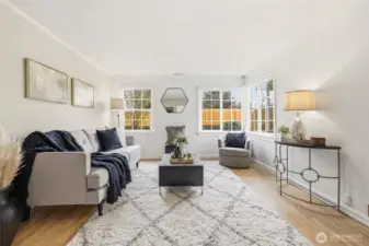 Bright space with tons of natural light