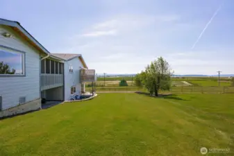 Huge open space yard - Invisible fence around entire property to keep your pets safe & happy