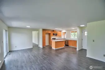 Lots of natural light.